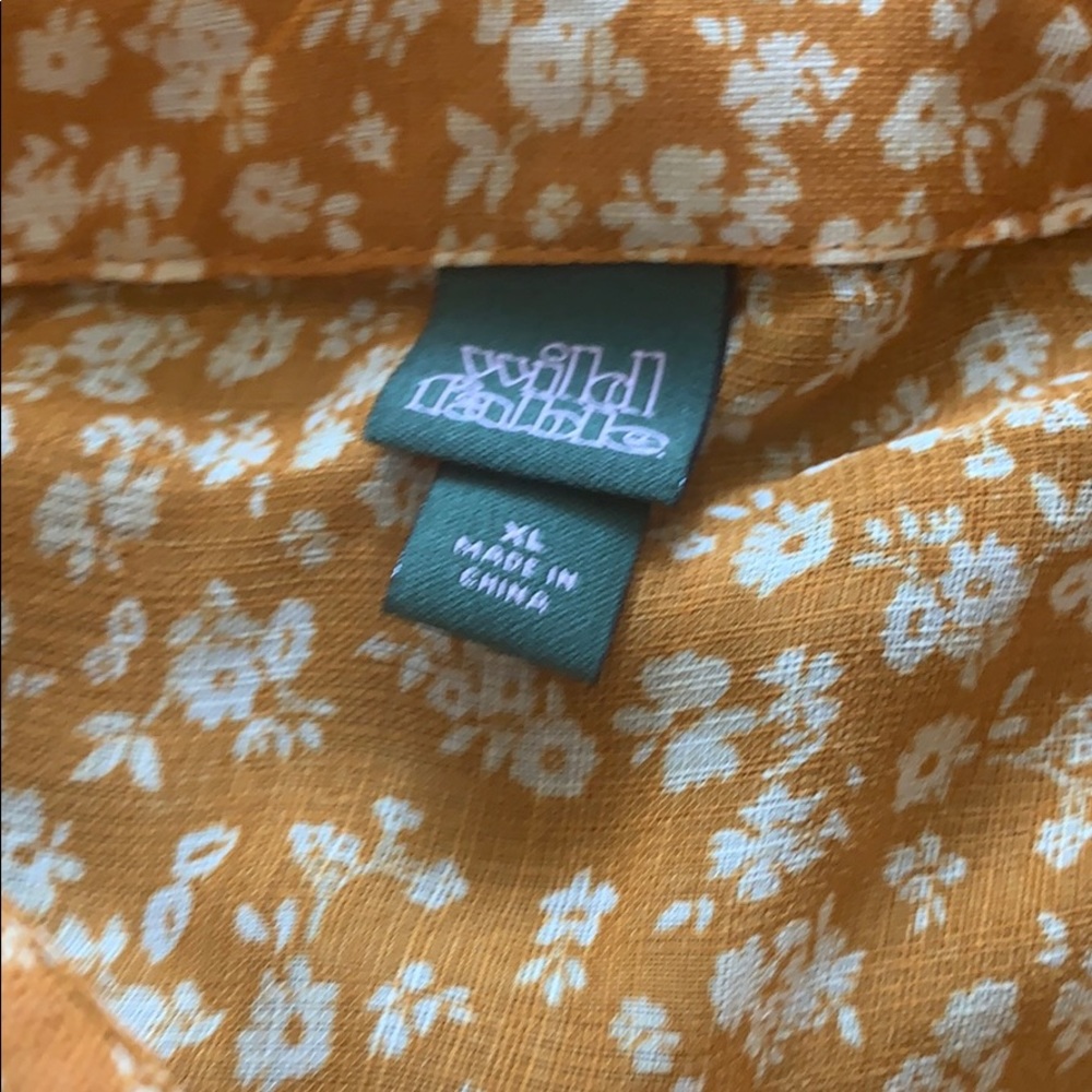 button down blouse - Picture 2 of 2